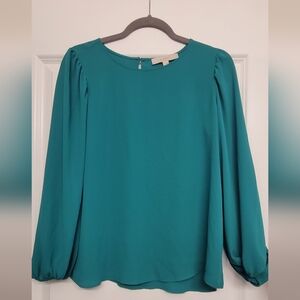 LOFT Teal Blouse for Women